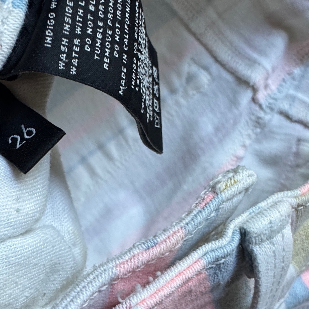 J Brand Striped Flare Women Jeans - Picture 3 of 4